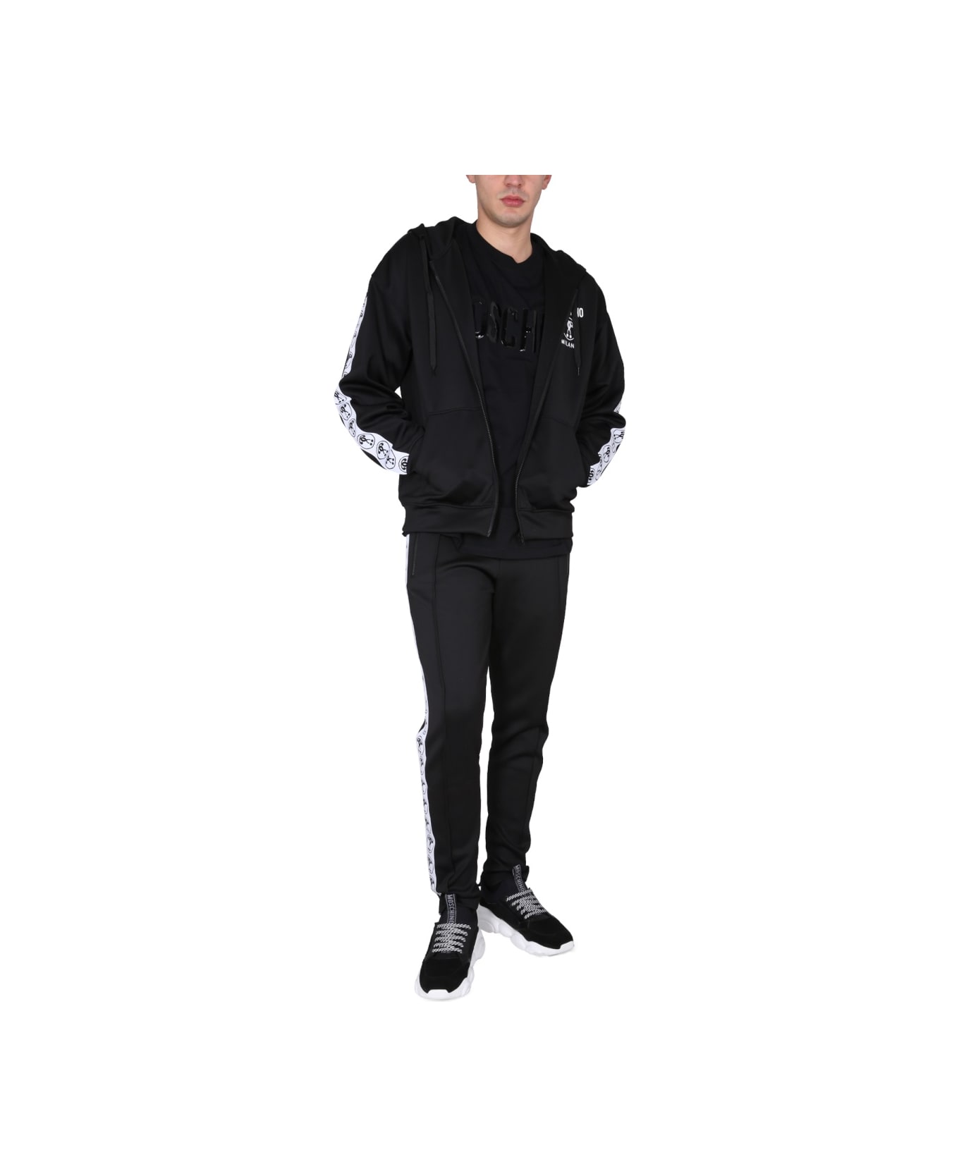 Moschino Jogging Pants - BLACK
