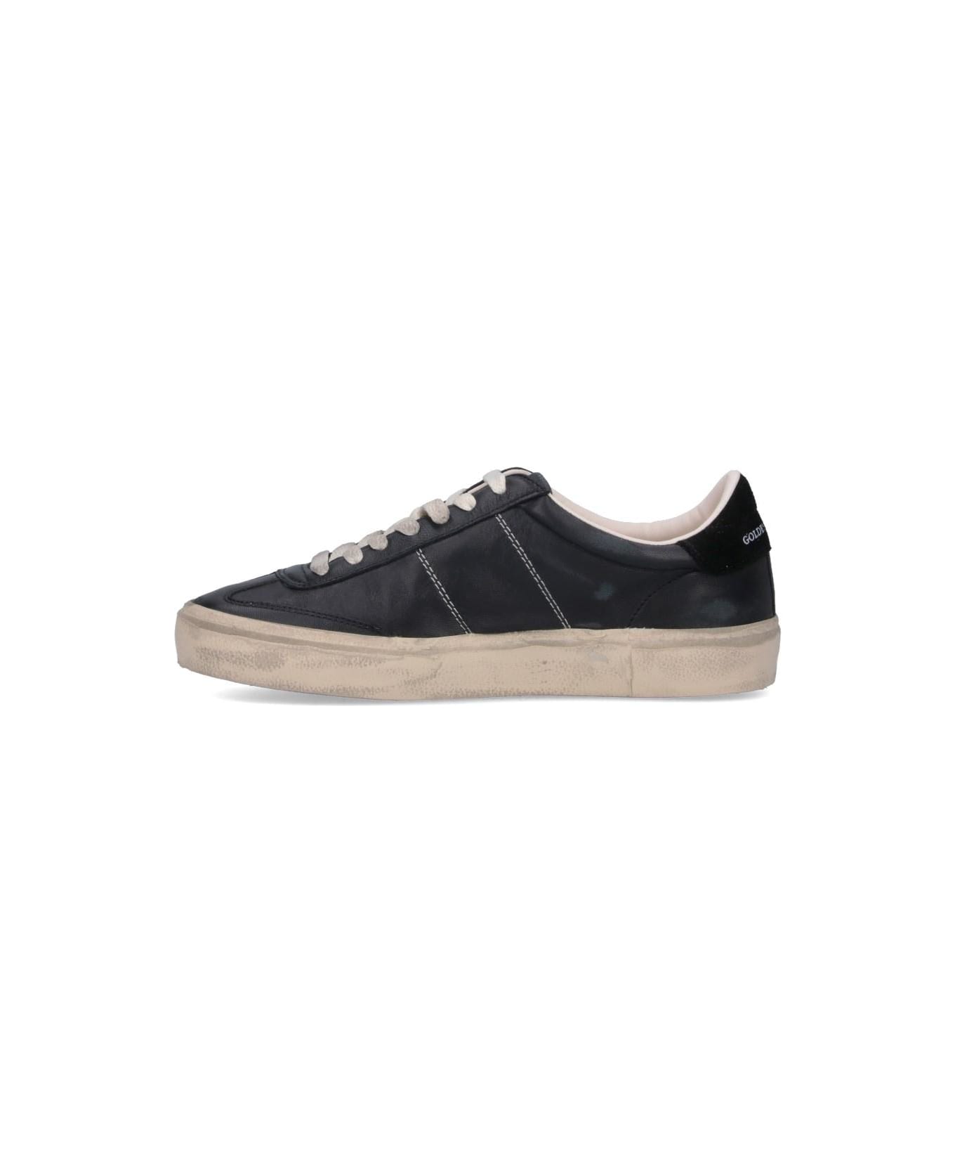 Golden Goose 'soul Star' Sneakers - Black