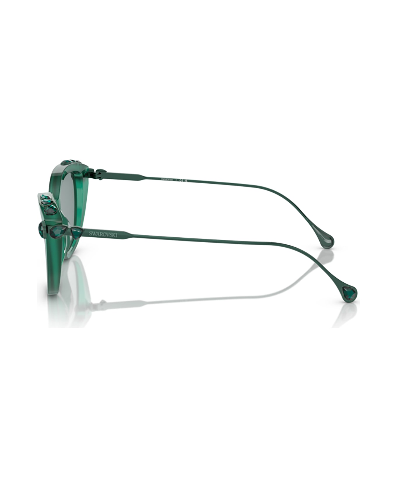 Swarovski Sk6010 Opal Green Sunglasses - Opal Green サングラス