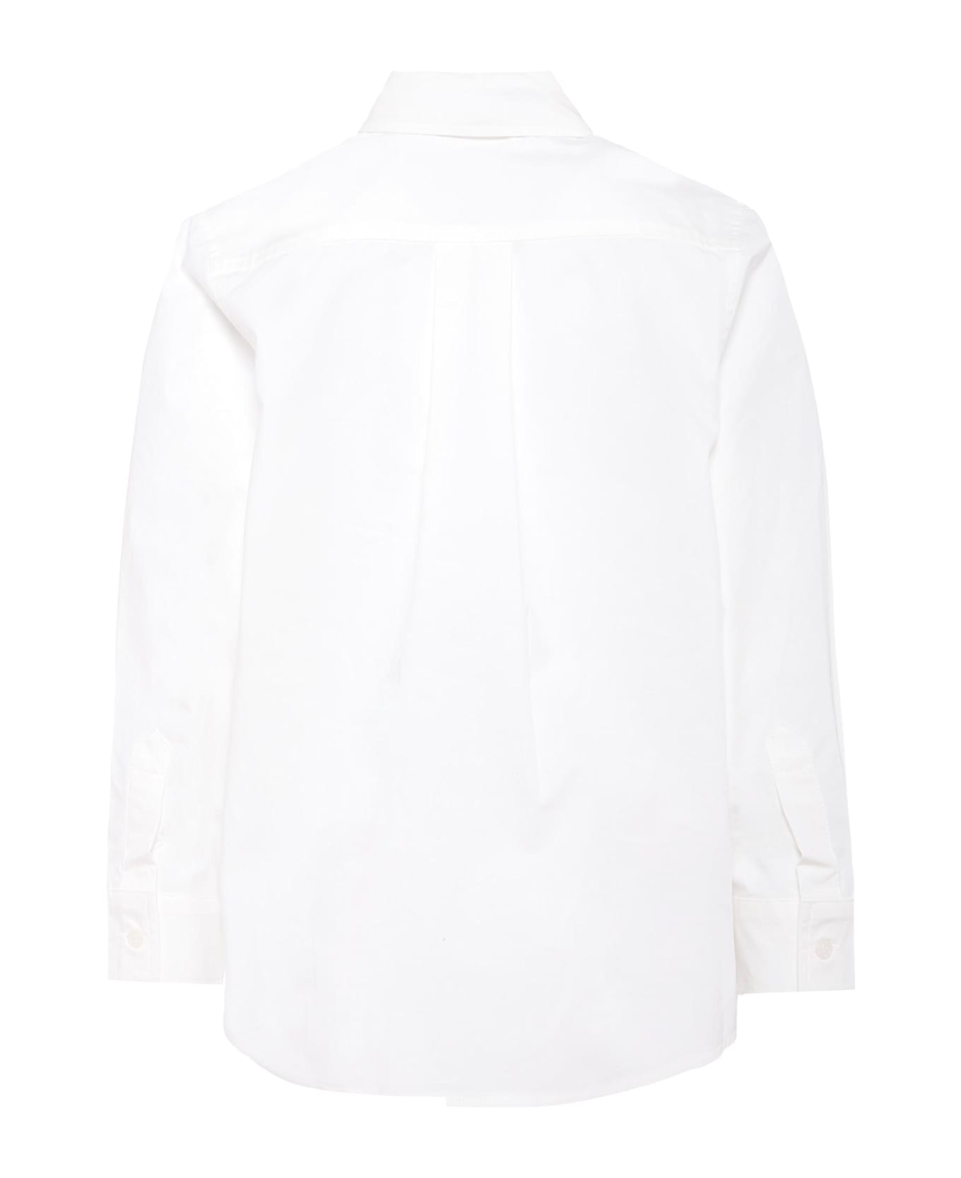 Marni White Shirt For Kids With Logo - White