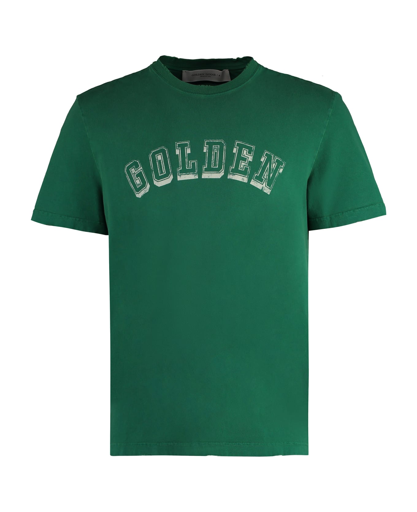 Golden Goose Crew-neck T-shirt - Green シャツ