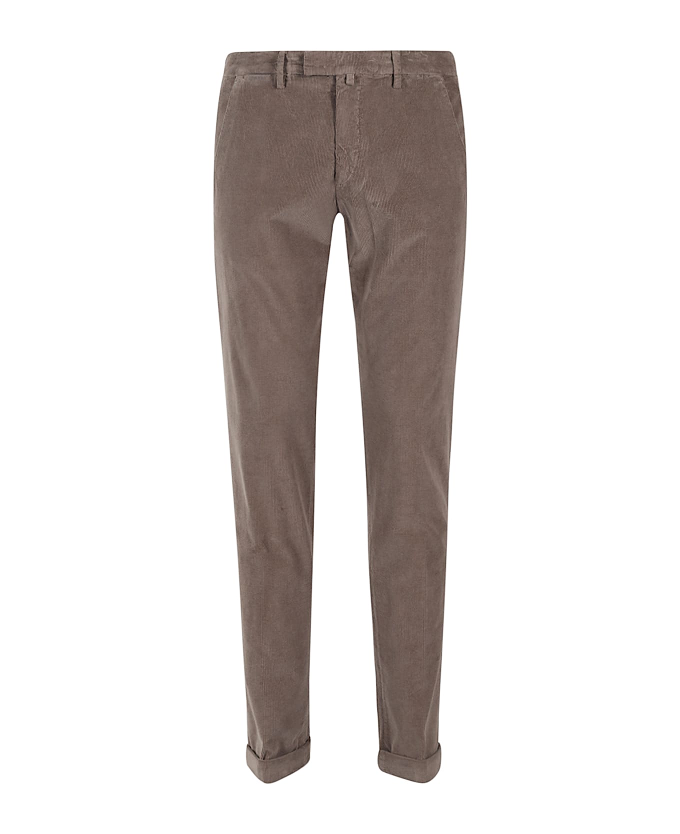 Briglia 1949 Pant Ventre Piatto Velluto - Tortora