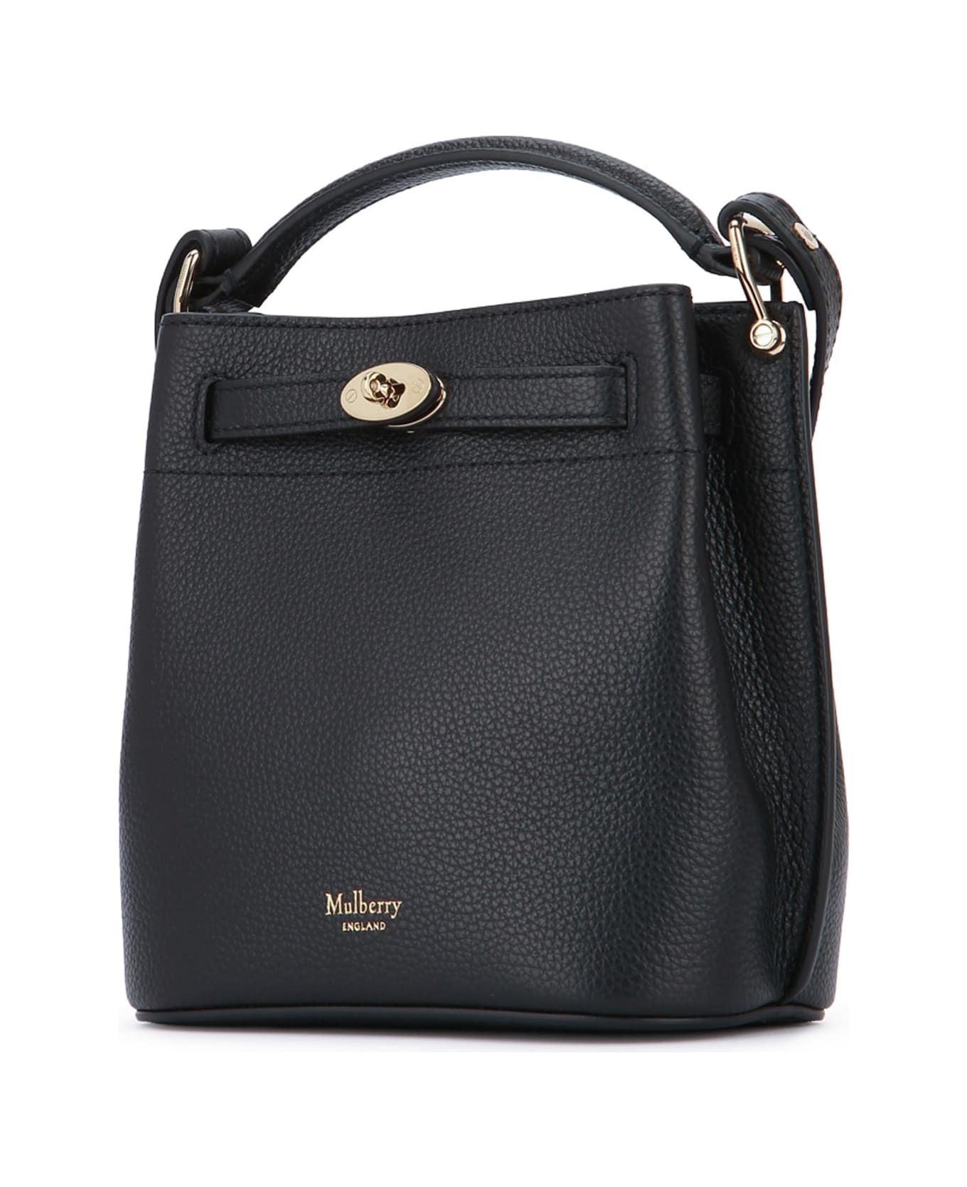 Mulberry Mini Islington Bucket Scg - BLACK