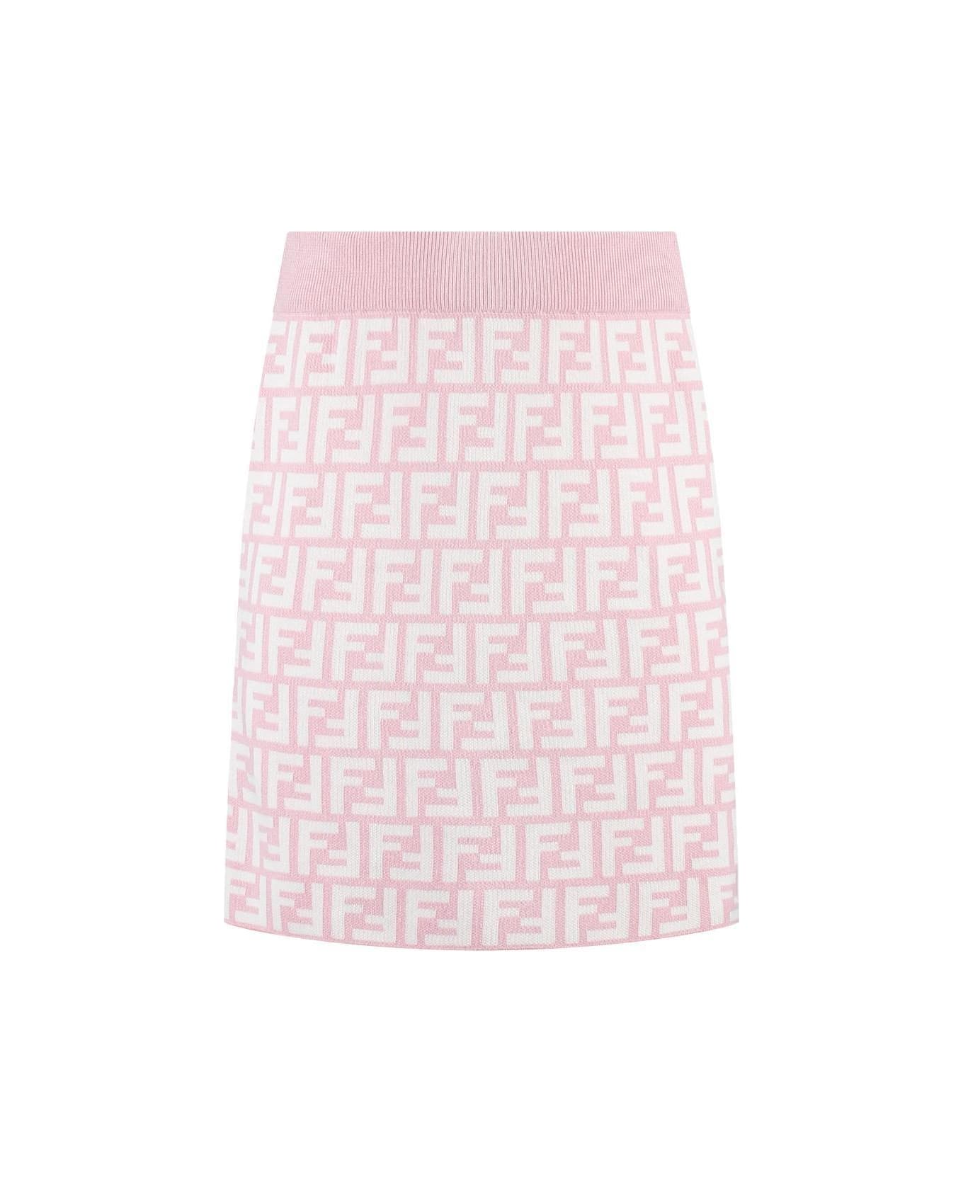 Fendi Jersey Junior Skirt - Rosa