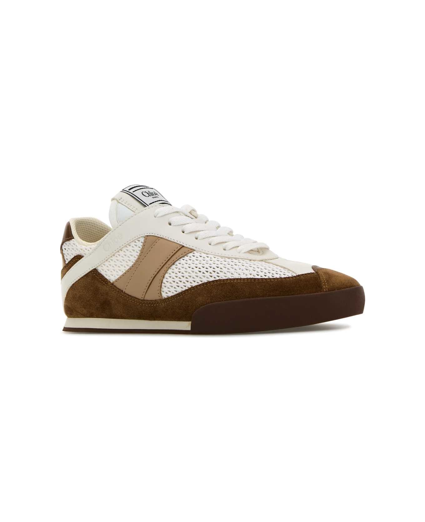Chloé Multicolor Chloã© Kick Sneakers - NATURALBROWN