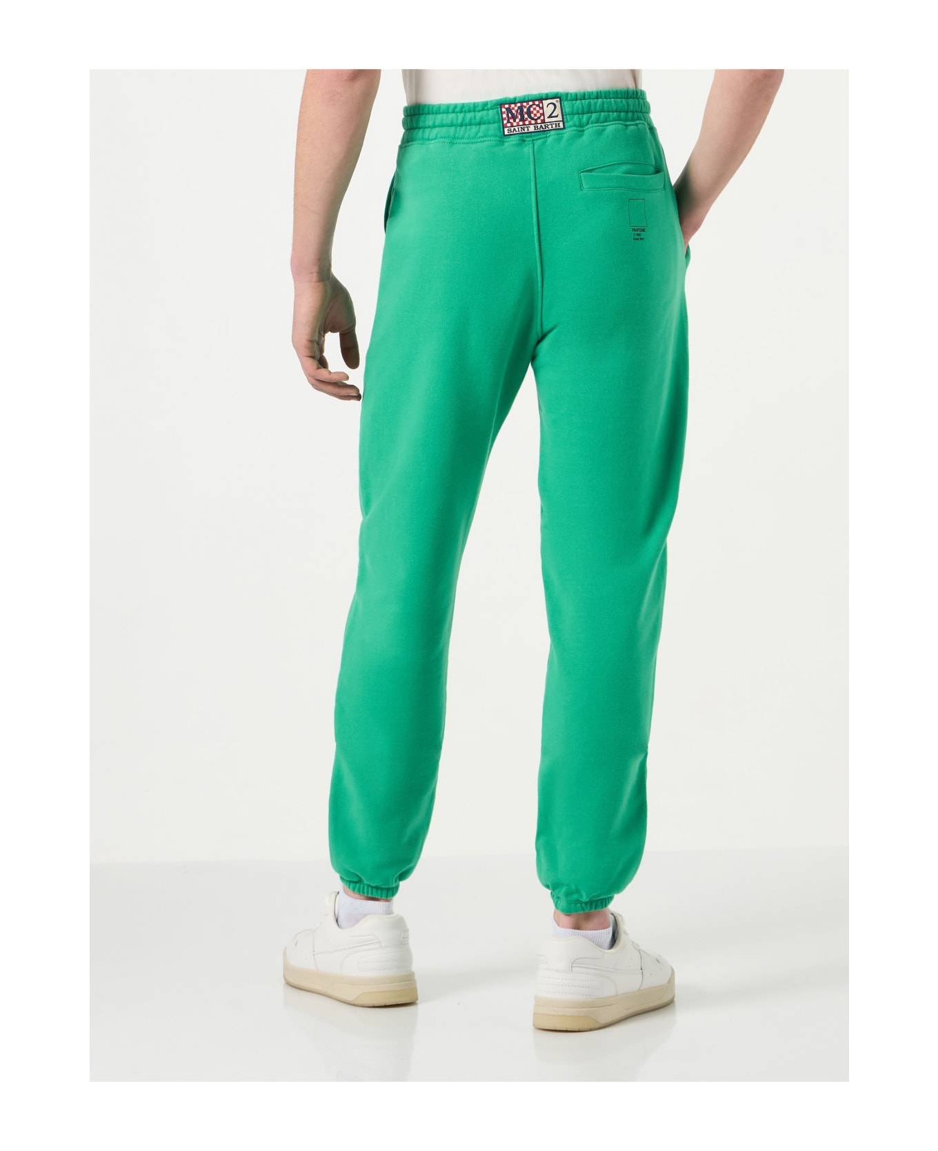 MC2 Saint Barth Grass Green Track Pants | Pantone Special Edition - GREEN