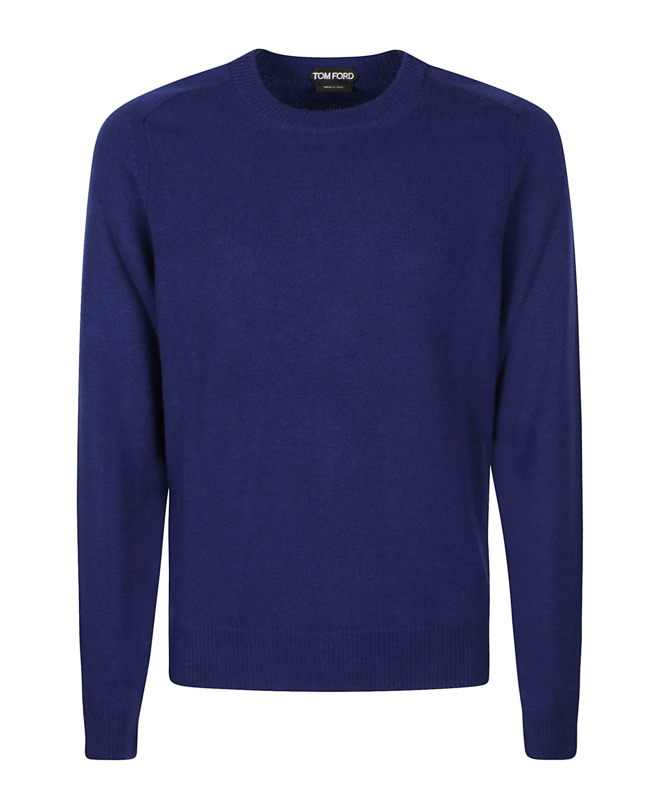 Tom Ford Cashmere Saddle Sweater - Dark Blue ニットウェア