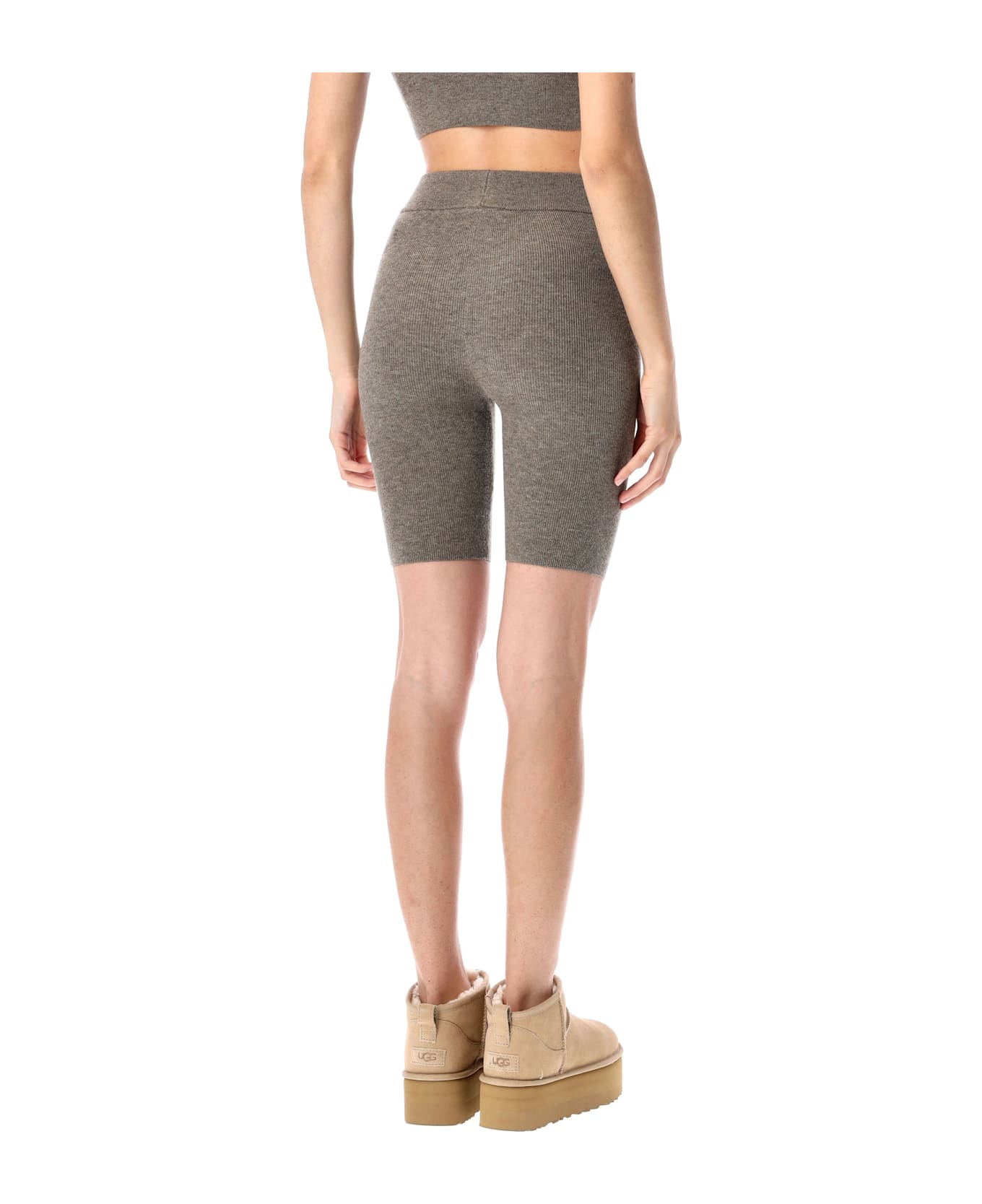 Fear of God Knit Biker Short - HOMESTEAD HEATHER