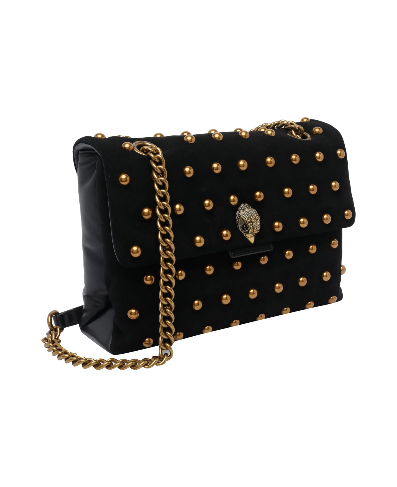 Kurt Geiger Large Kensington Crossbody Bag - Black