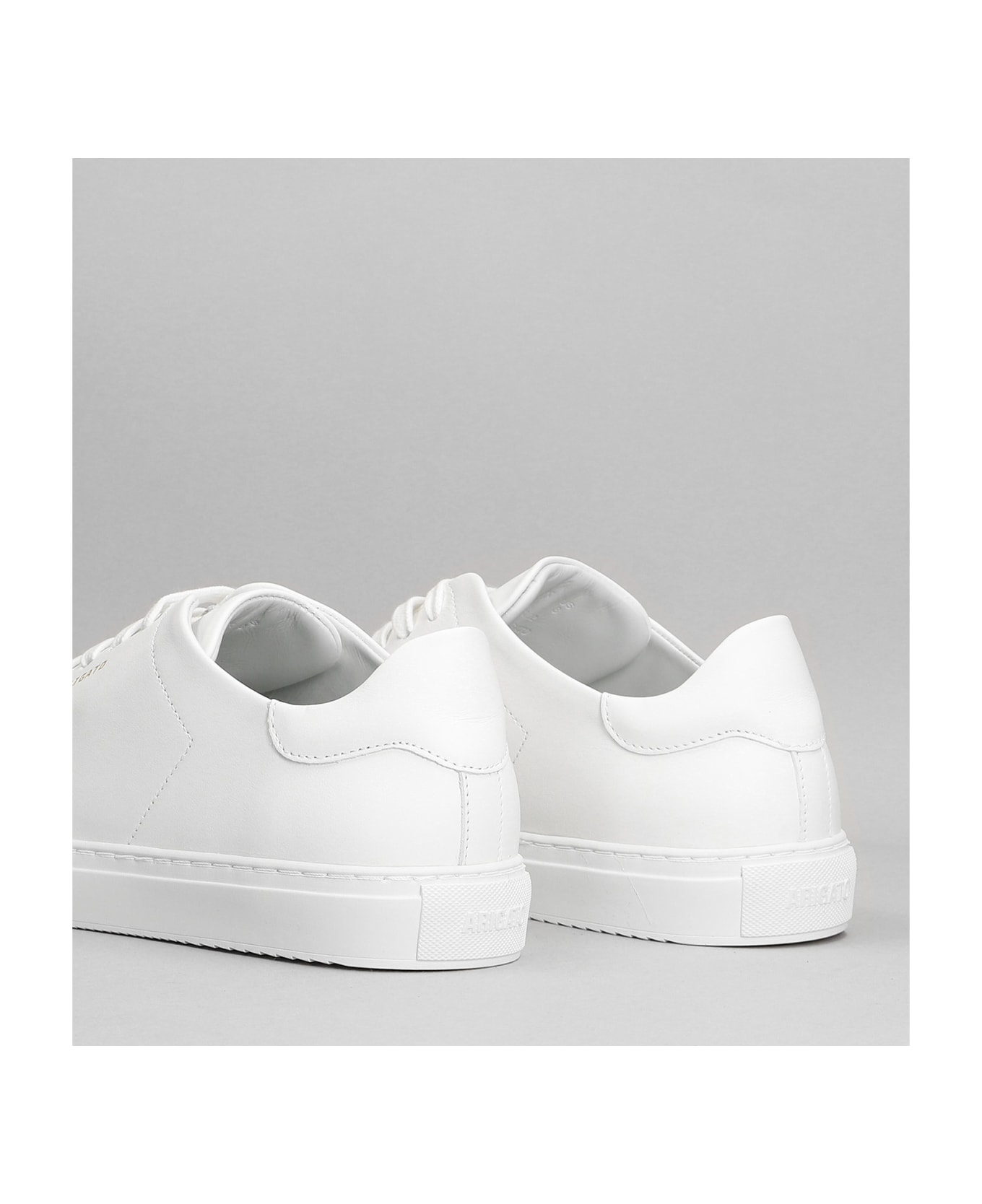 Axel Arigato Clean 90 Sneakers In White Leather - Bianco