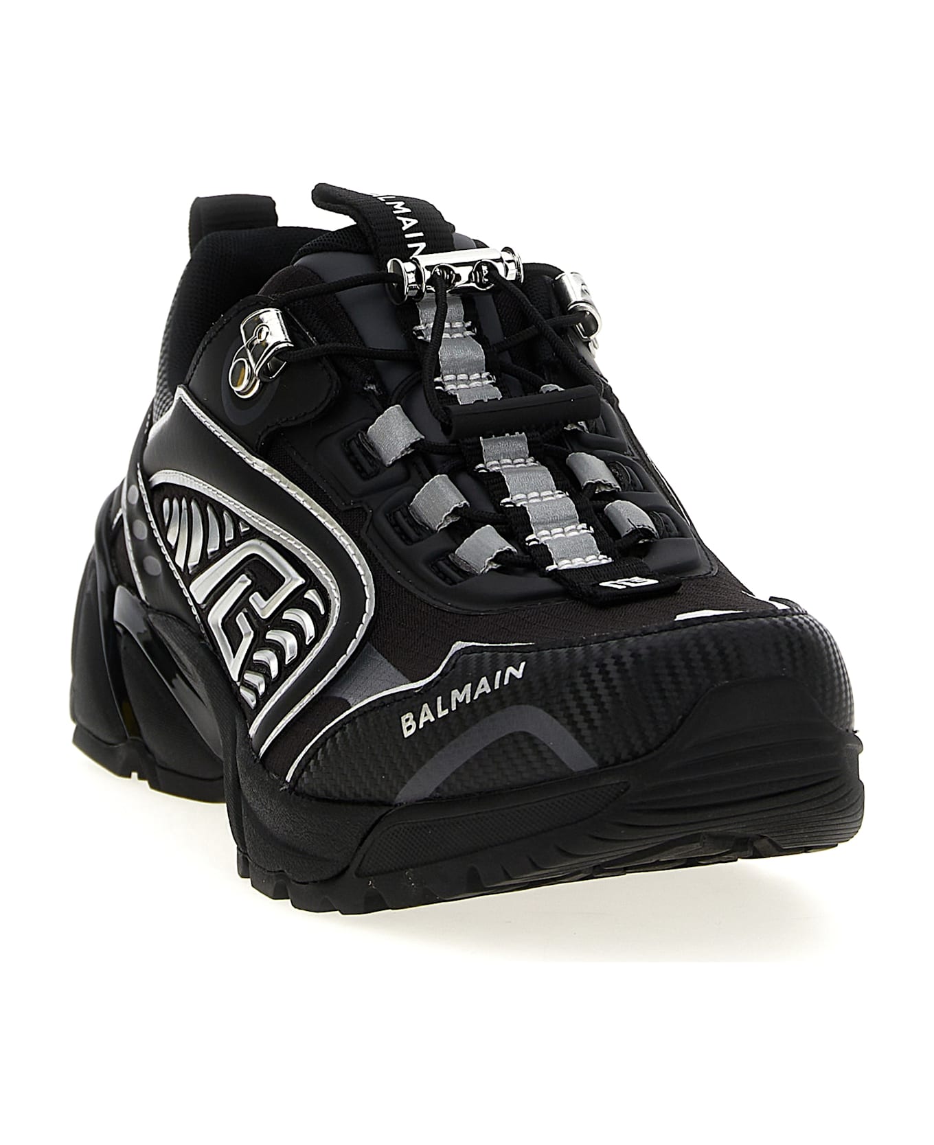 Balmain 'cosmic Dust' Sneakers - BLACK