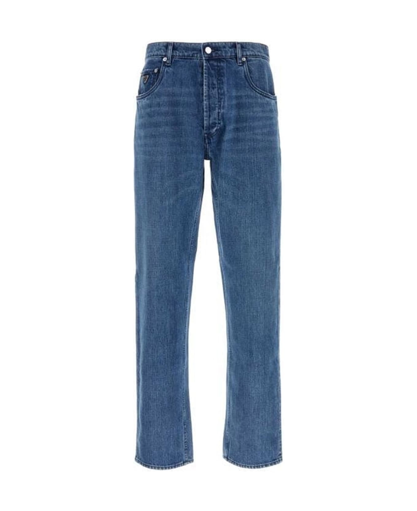 Prada Cotton Denim Jeans - Blue