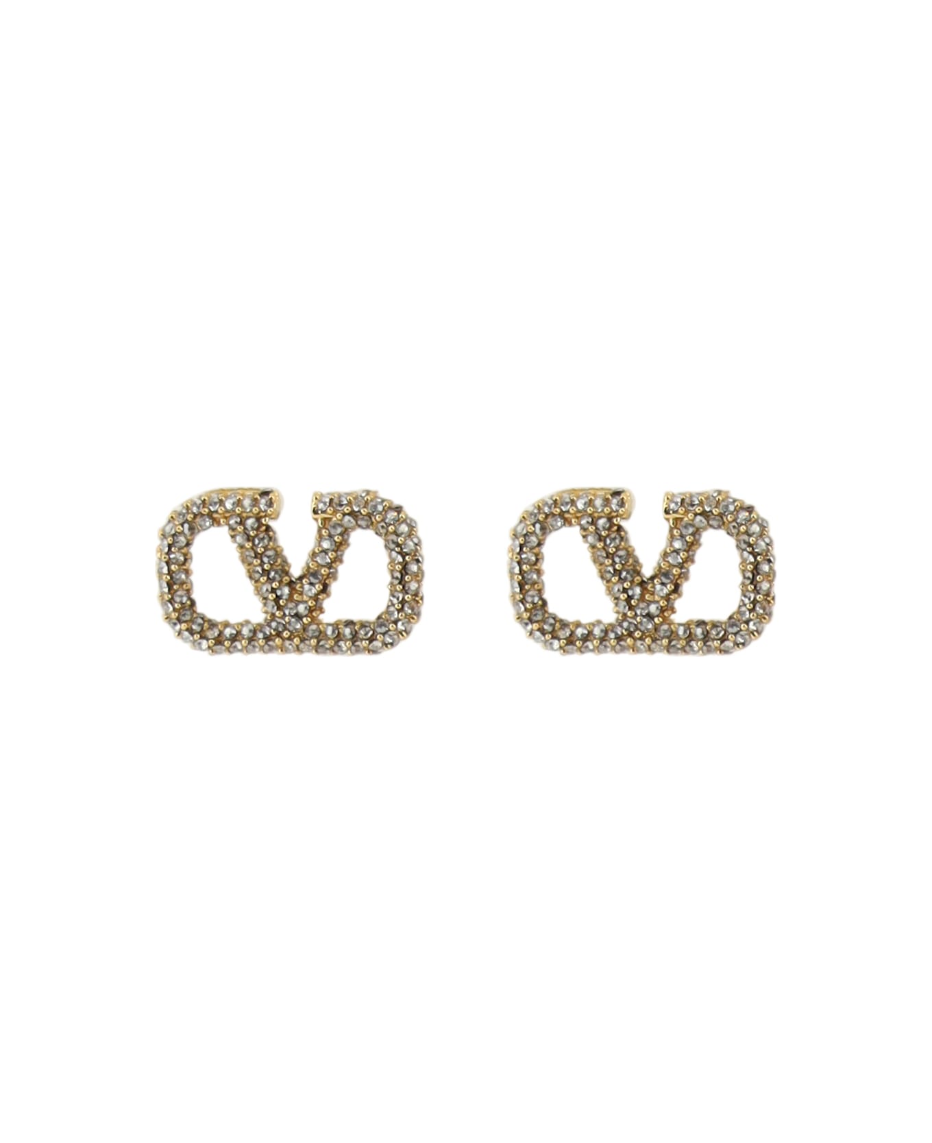 Valentino Garavani Vlogo Earrings - GOLD