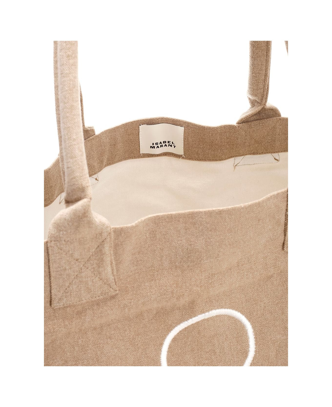 Isabel Marant 
yenky
 Tote Bag With Logo - BEIGE