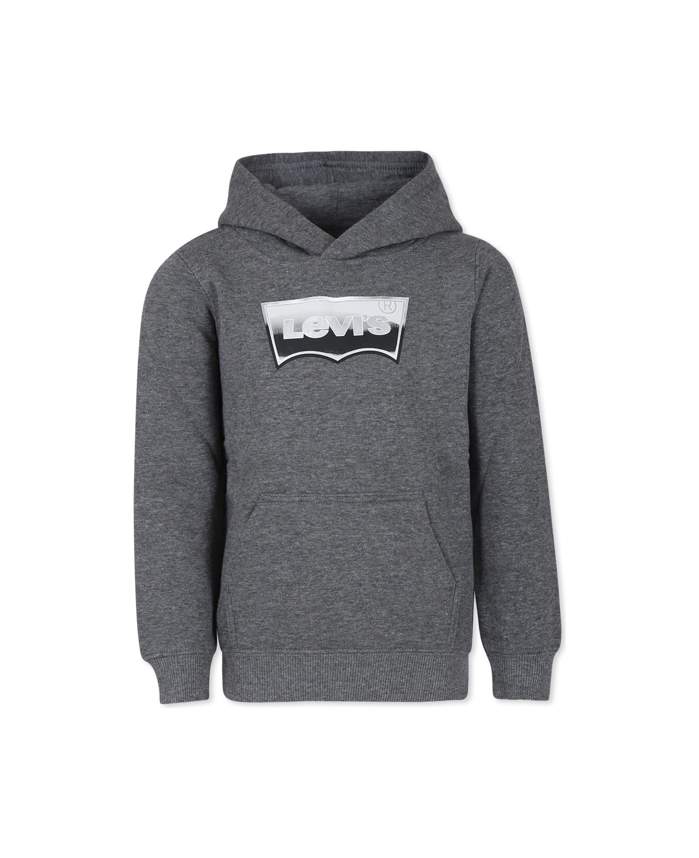 Levi's Grey Sweatshirt For Boy With Logo - Green