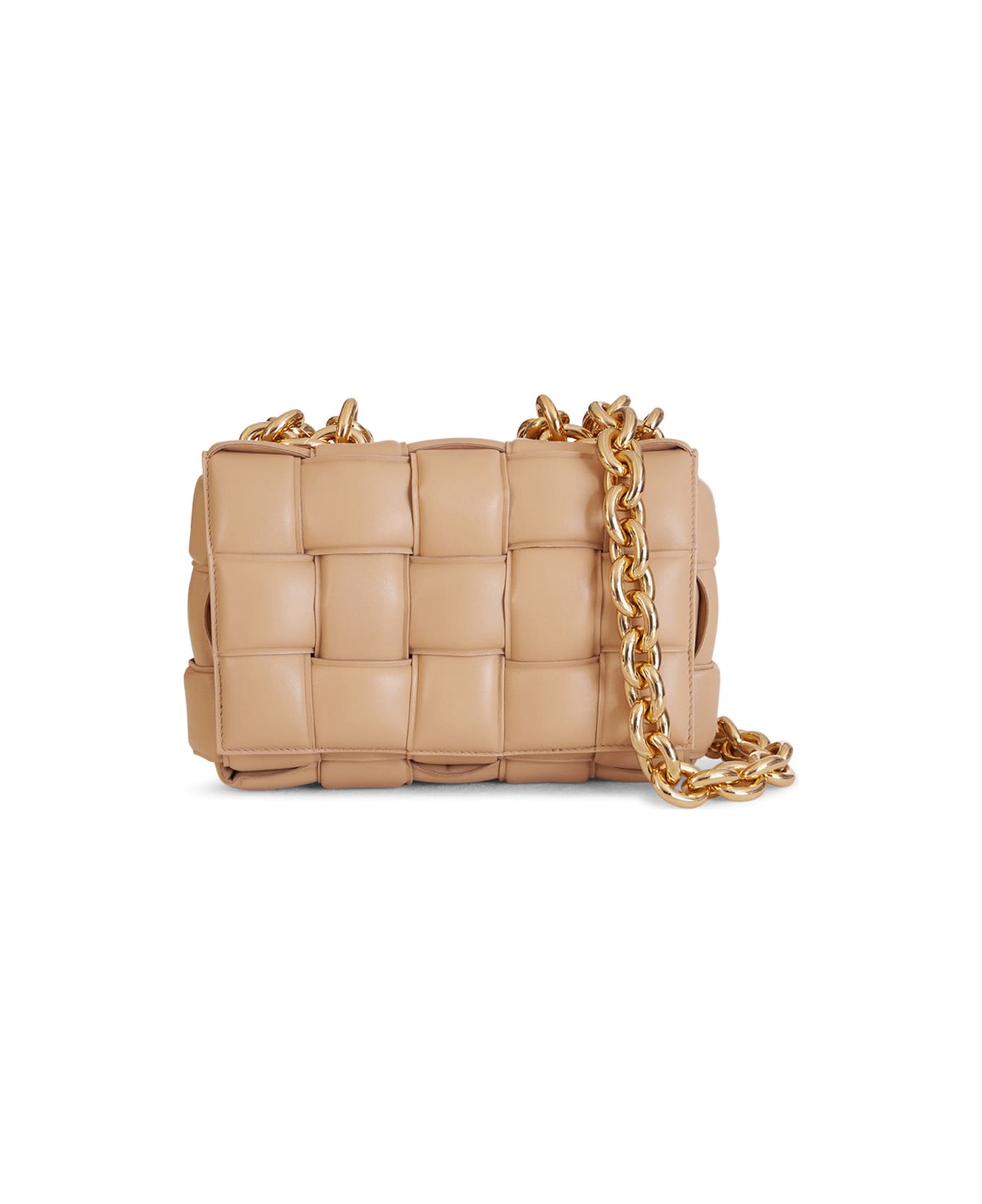 Bottega Veneta The Chain Cassette - Almond Gold