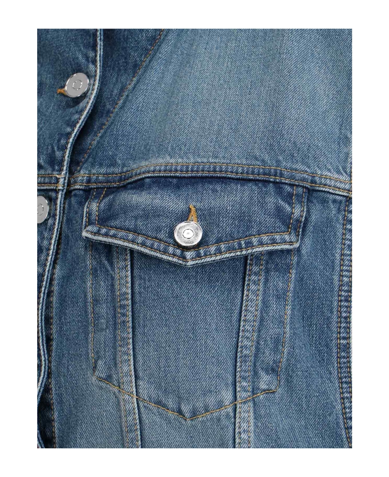 Alaia Denim Vest - Blue
