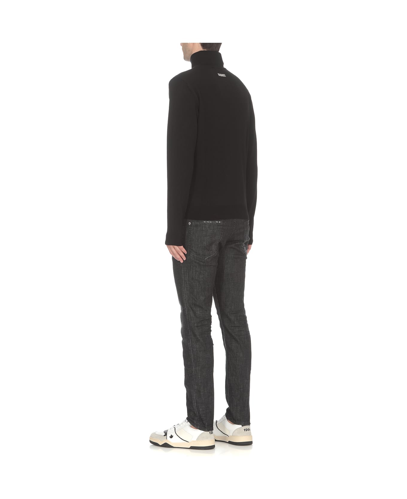 Dsquared2 Wool Sweater - Black ニットウェア