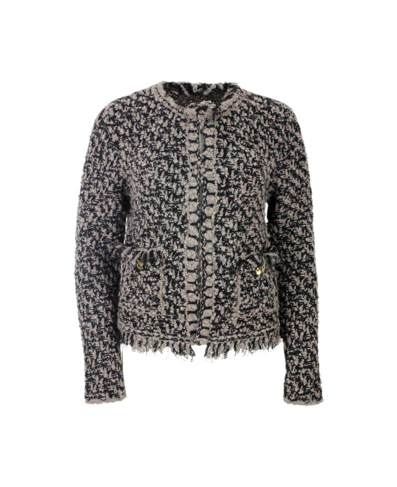 Fabiana Filippi Blazer - Taupe - nero