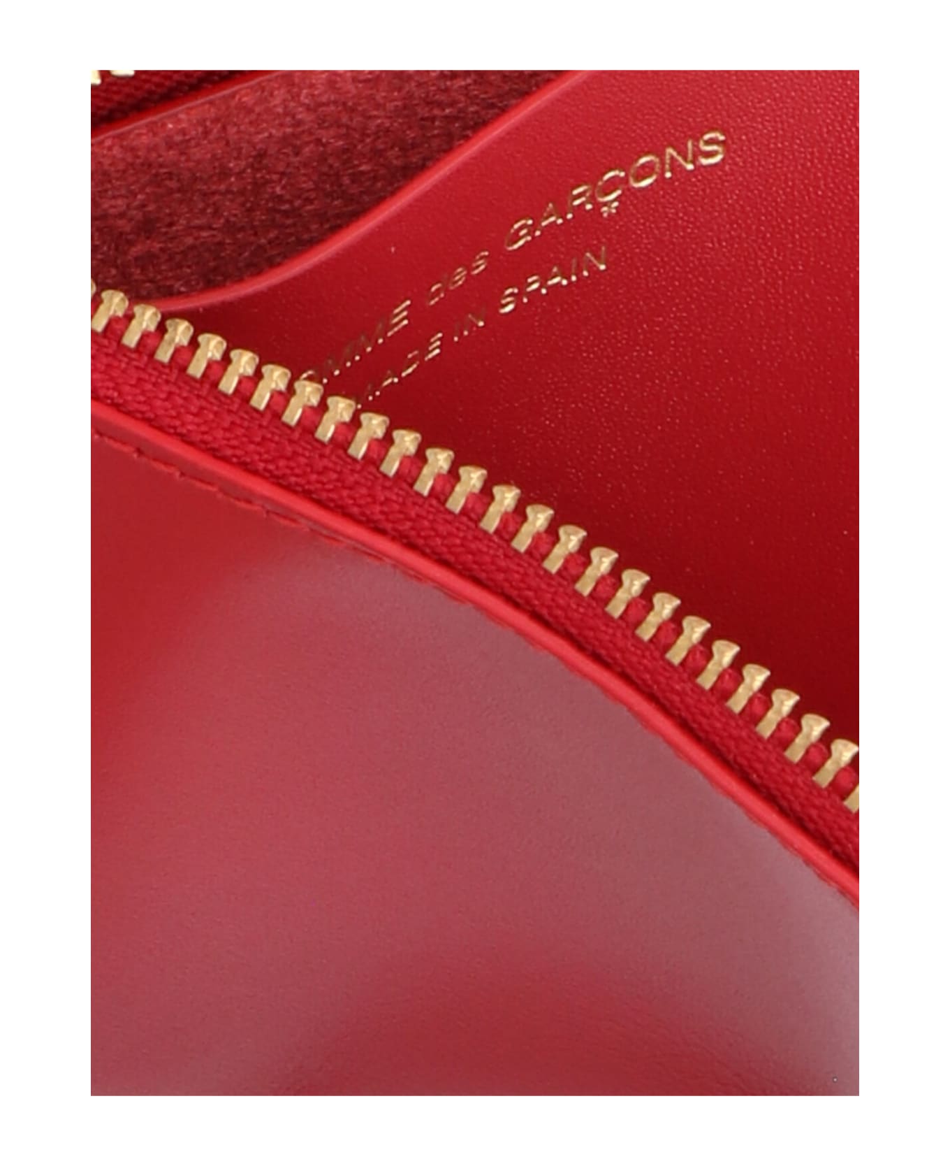 Comme des Garçons Wallet 'classic Leather Line' Wallet - Red