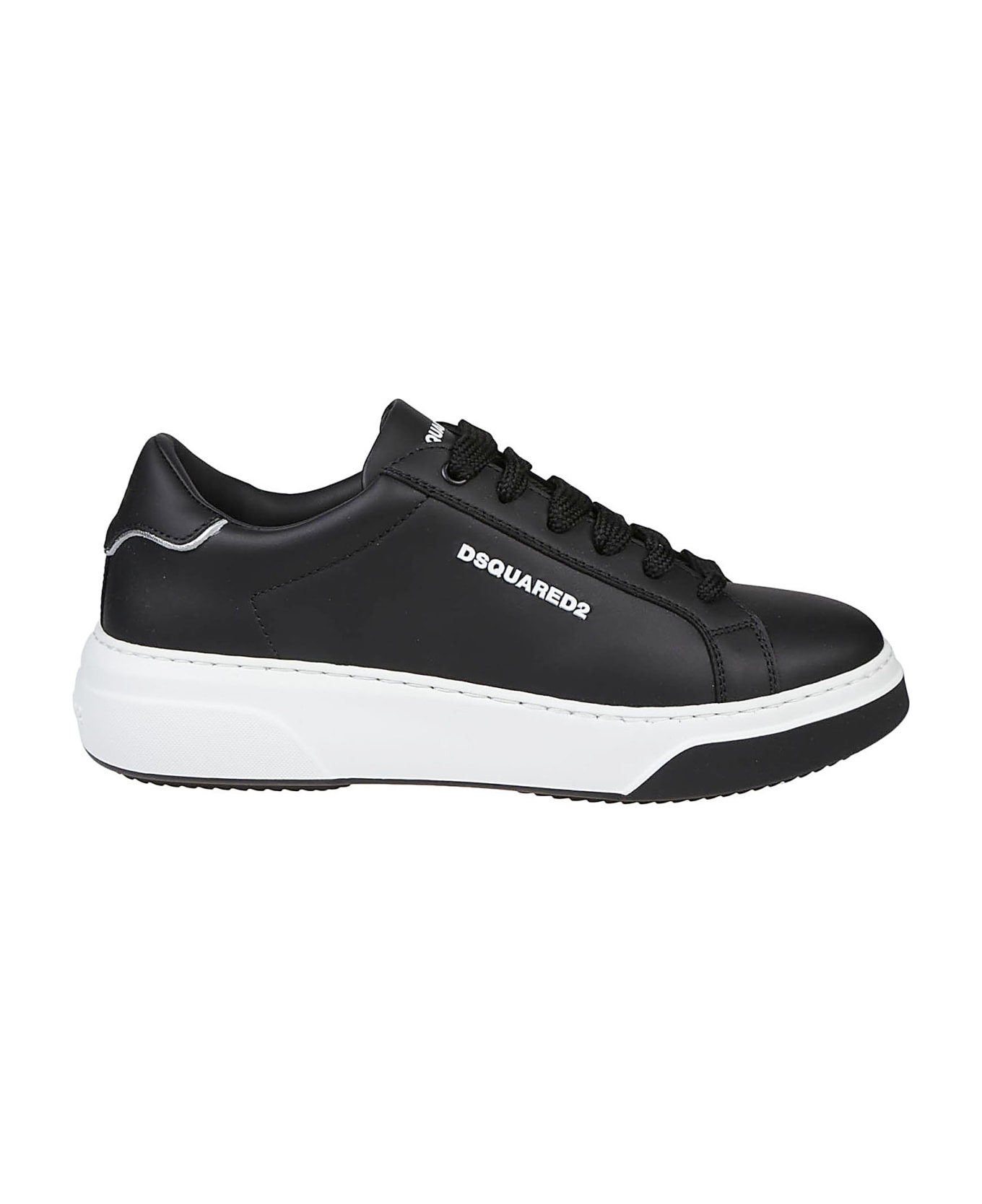 Dsquared2 Bumper Lace-up Low Top Sneakers - Nero/nero