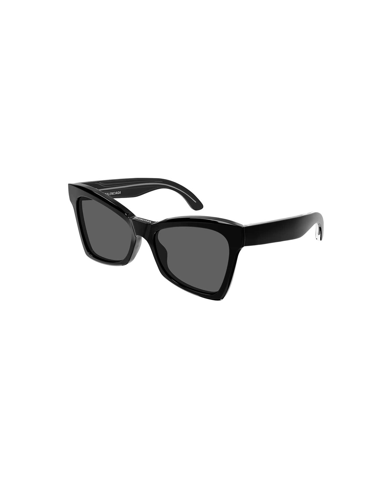 Balenciaga Eyewear Bb0231s Sunglasses - Black Black Grey サングラス