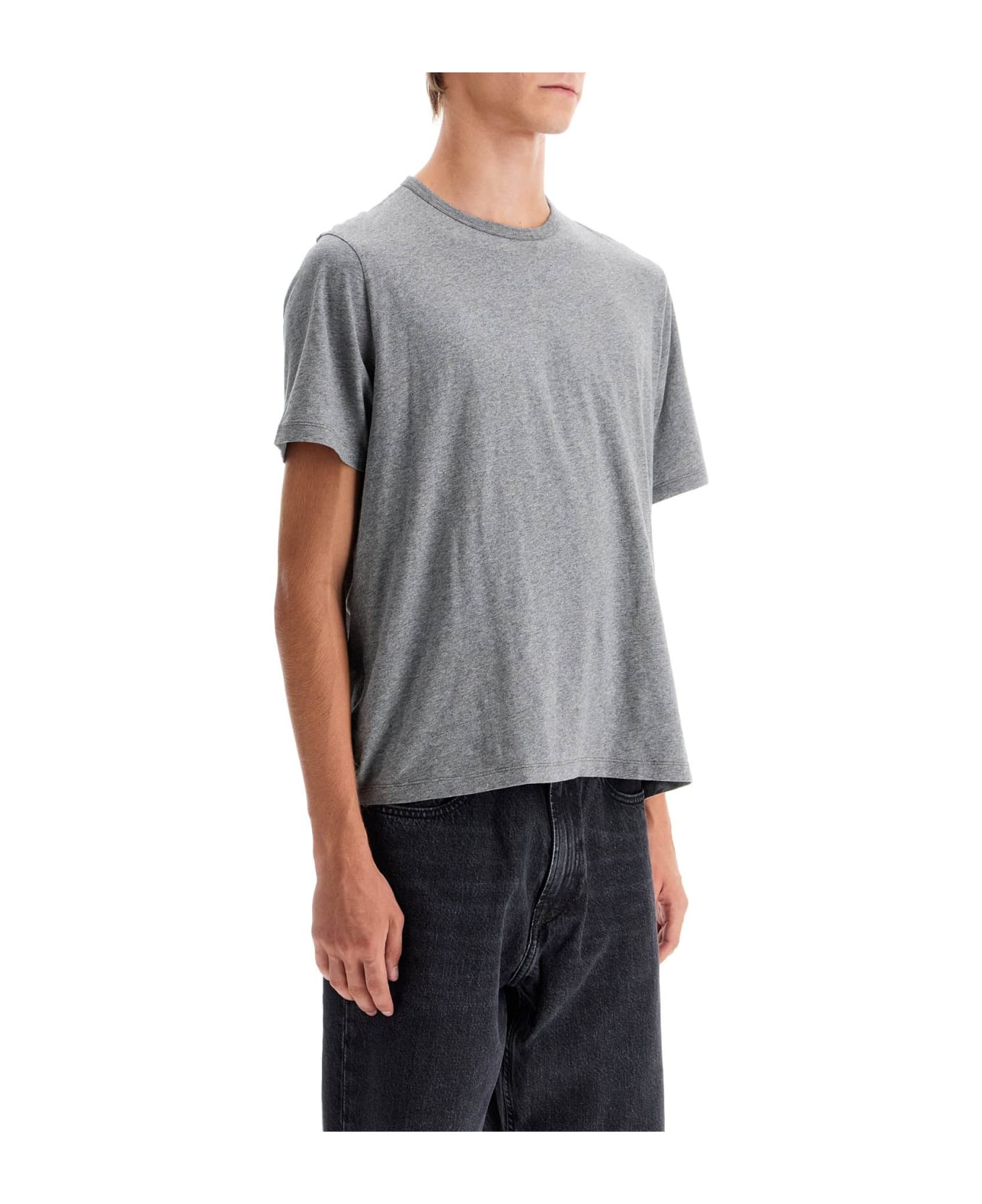 Our Legacy New Box T-shirt - GREY MELANGE CLEAN JERSEY (Grey)