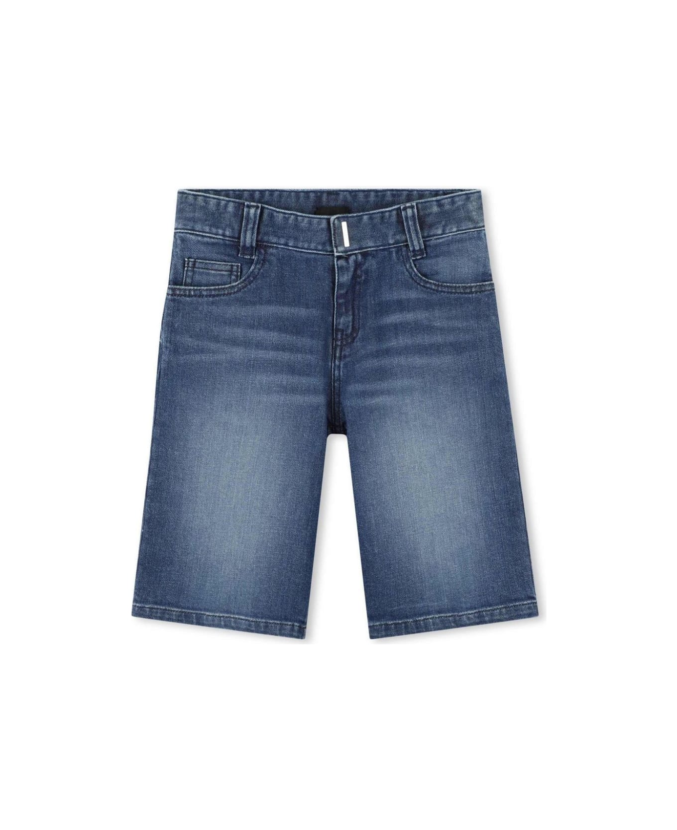 Givenchy Bermuda Con Logo - Blue
