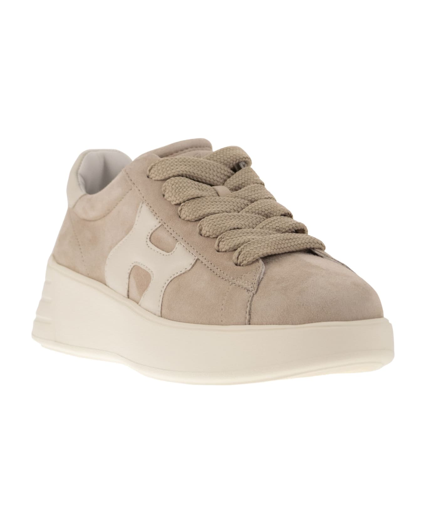 Hogan Rebel H564 - Sneakers - Beige