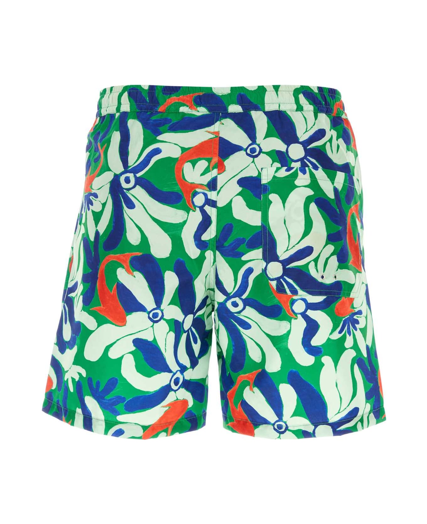 Marni Printed Polyester Swimming Shorts - CFV68