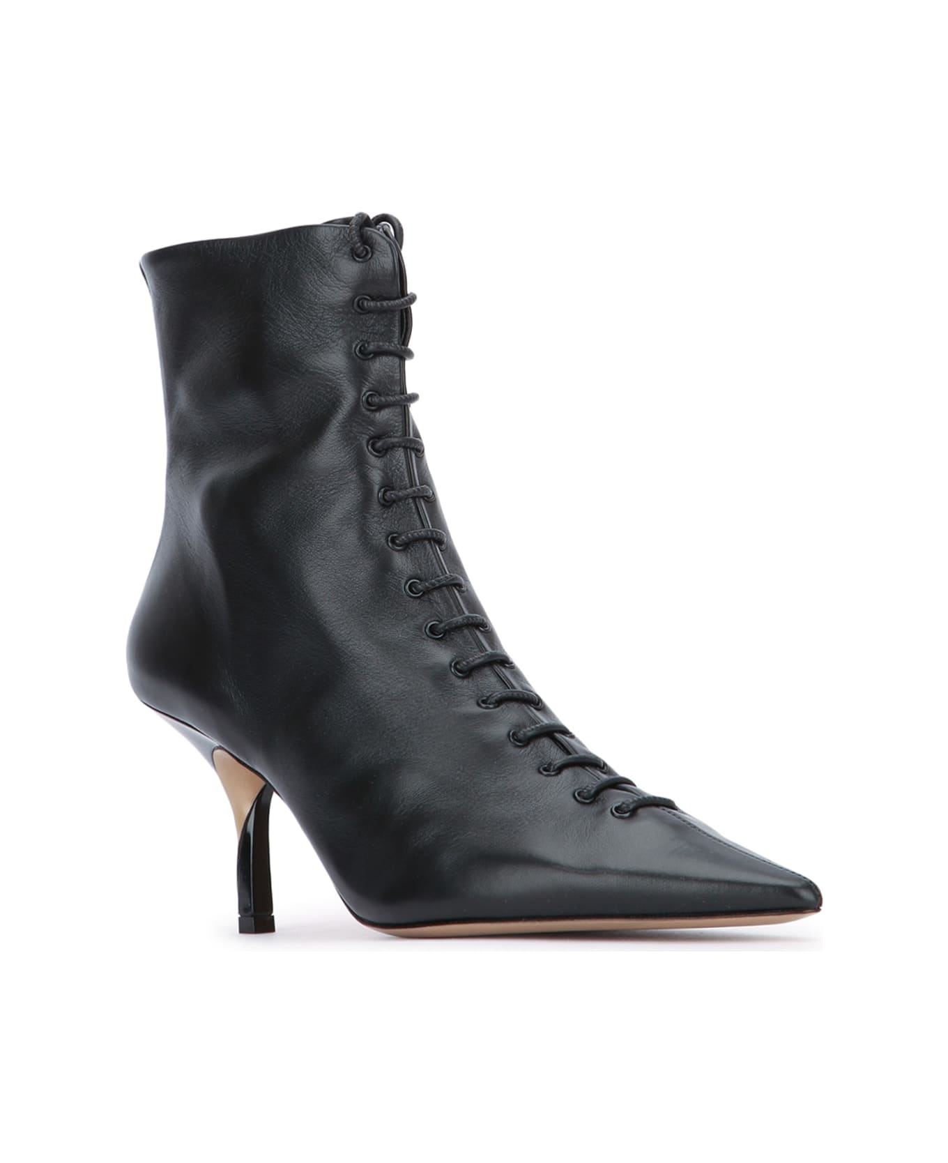 Jacquemus Les Bottines Tourni Lacet - Black