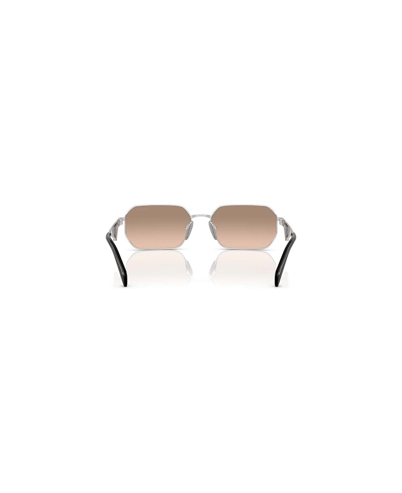 Prada Eyewear Eyewear - Argento/Marrone sfumato