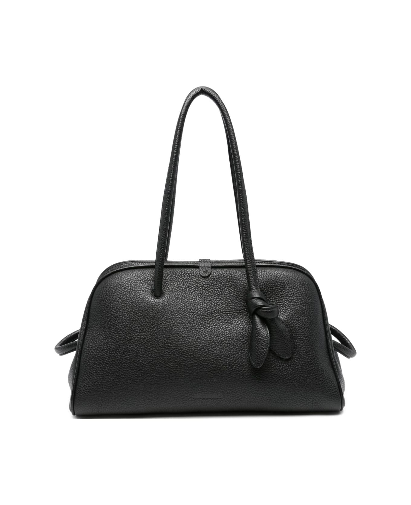 Jacquemus Le Turismo Leather Tote Bag - Black