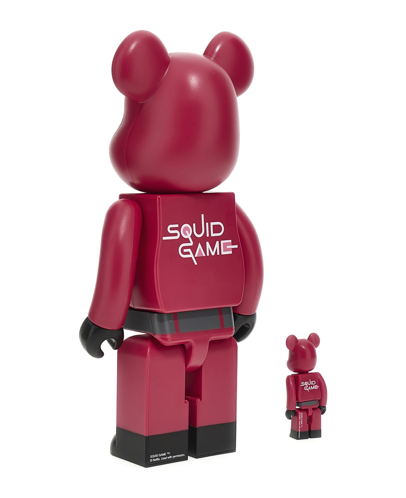 Medicom Toy Be@rbrick 100% And 400% Squid Game Soldier - Red