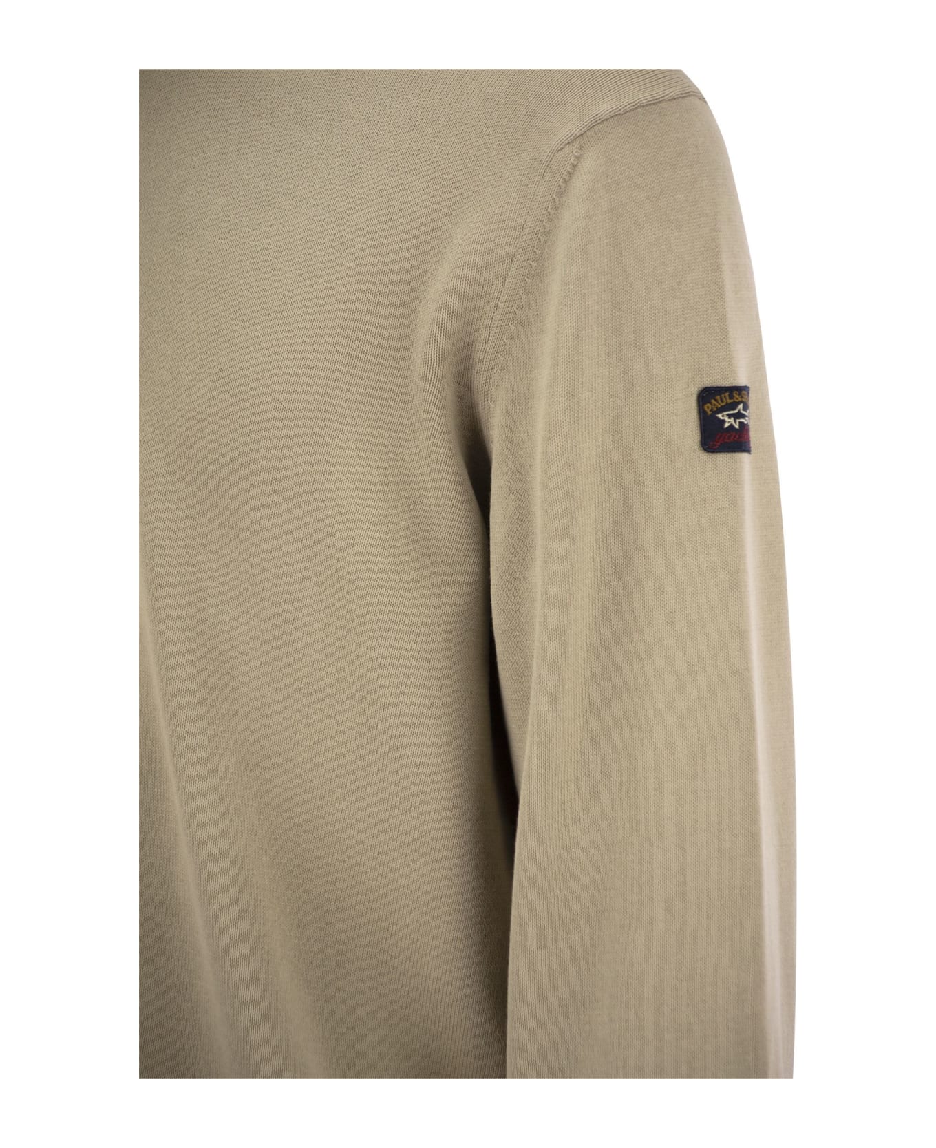 Paul&Shark Garment-dyed Cotton Jersey - Beige フリース