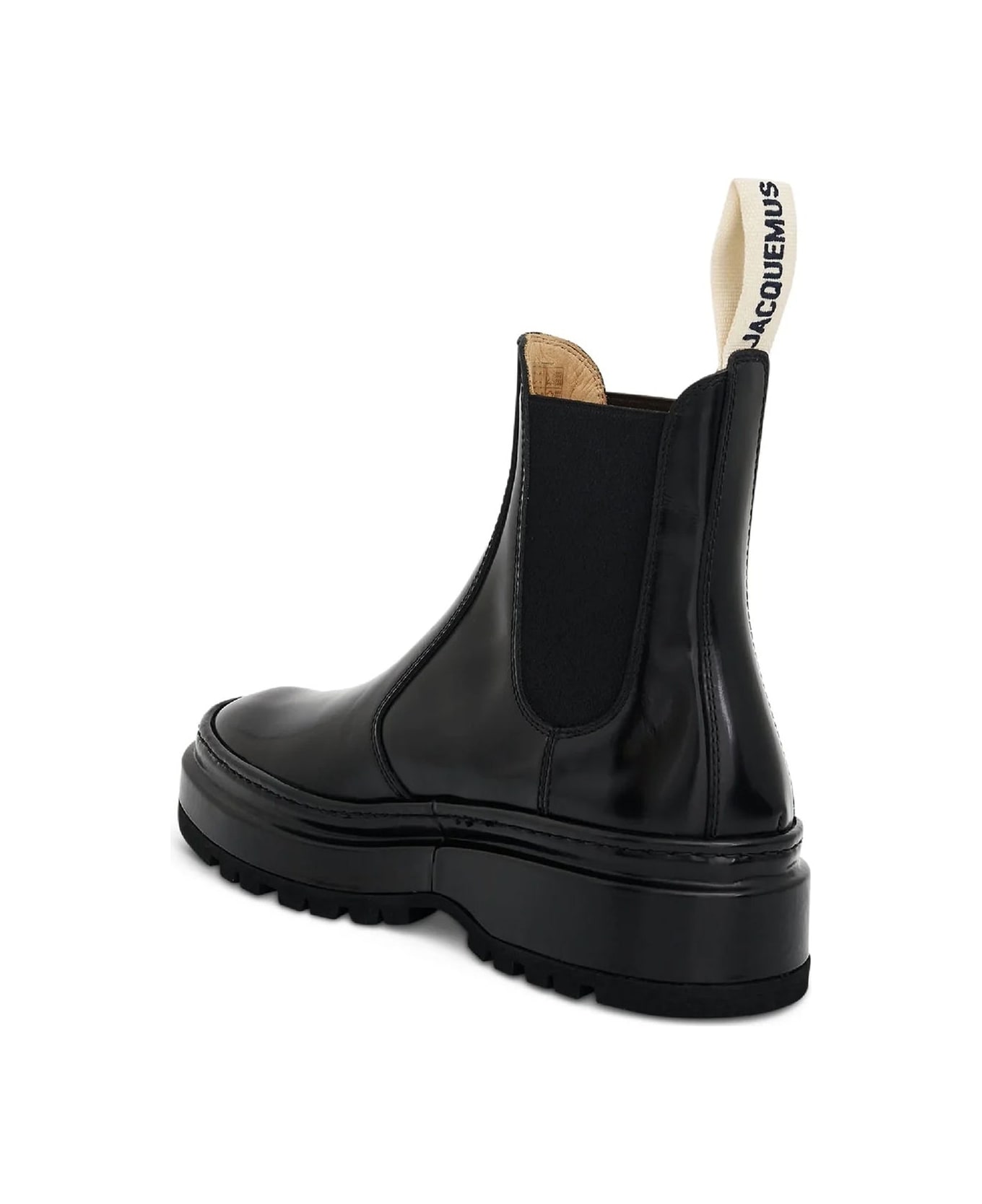 Jacquemus Pavane Chelsea Boots - Black