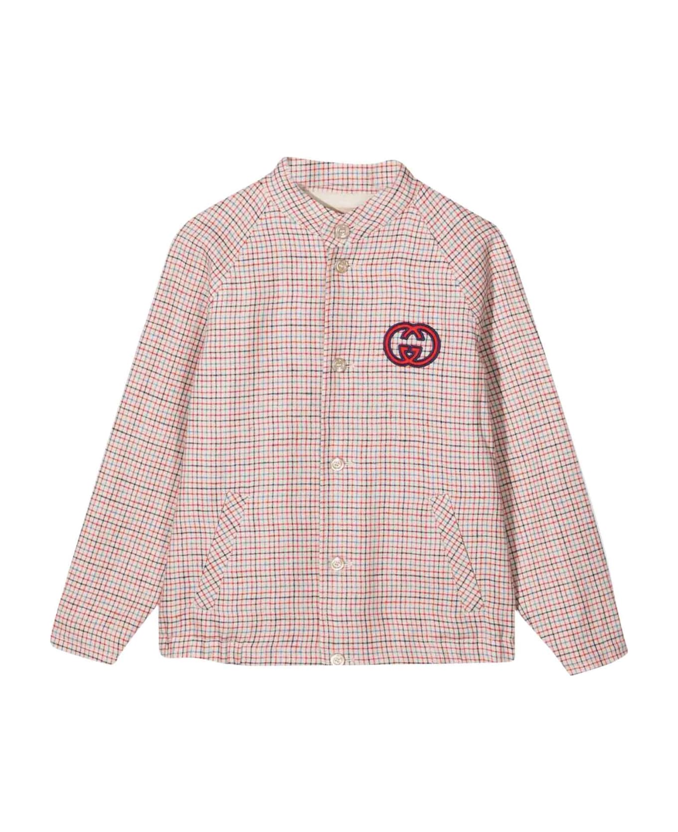 Gucci Checked Unisex Shirt コート＆ジャケット