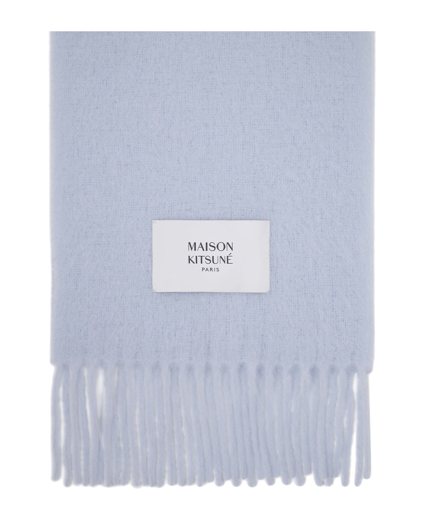 Maison Kitsuné Scarf - Blue スカーフ＆ストール