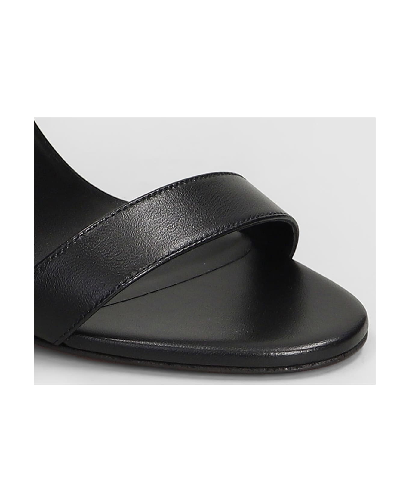 Christian Louboutin Miss Z Sandal 100 Sandals In Black Leather - black