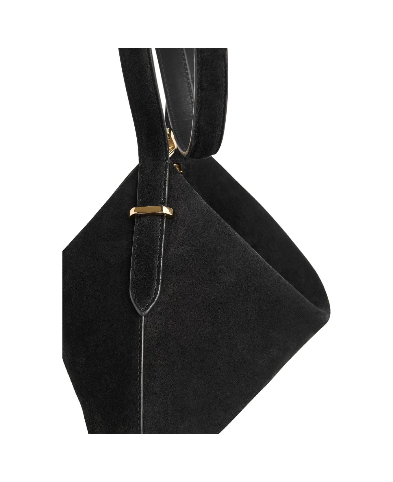 Totême Leather Clutch - Black