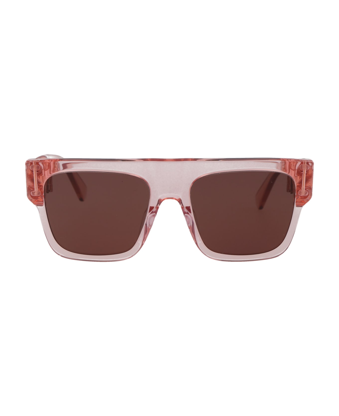 Stella McCartney Eyewear Sc40053i Sunglasses - 72S SHINY PINK / BORDEAUX