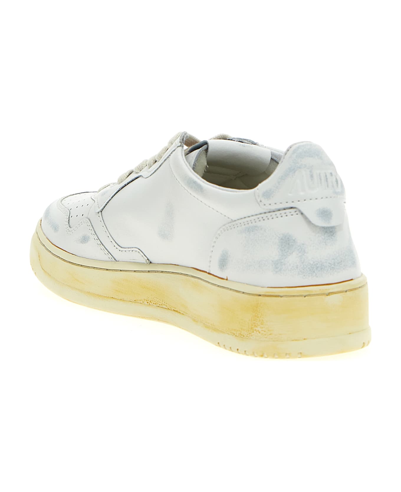 Autry Super Vintage Low Sneakers - White スニーカー