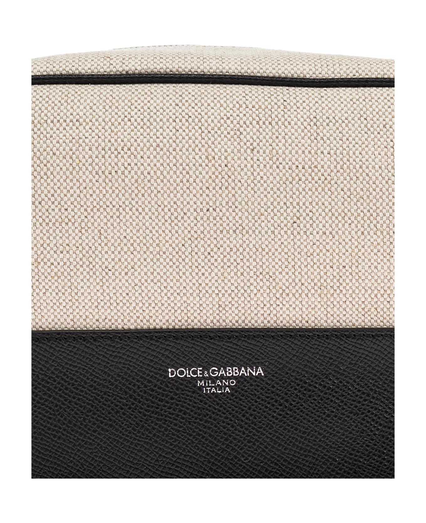 Dolce 
Gabbana Cosmetic Bag - AVORIO/NERO