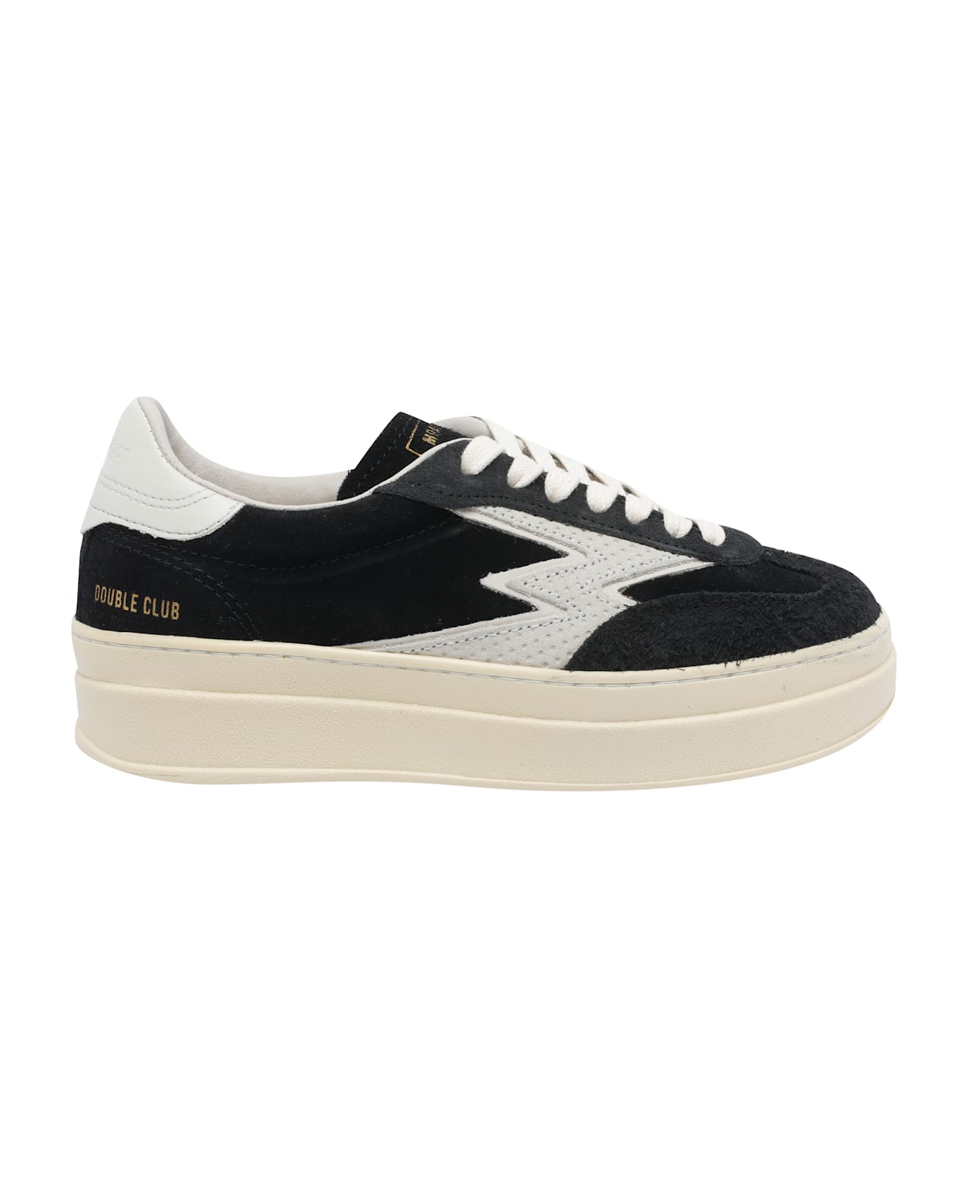 M.O.A. master of arts Double Club Suede Sneakers - Black