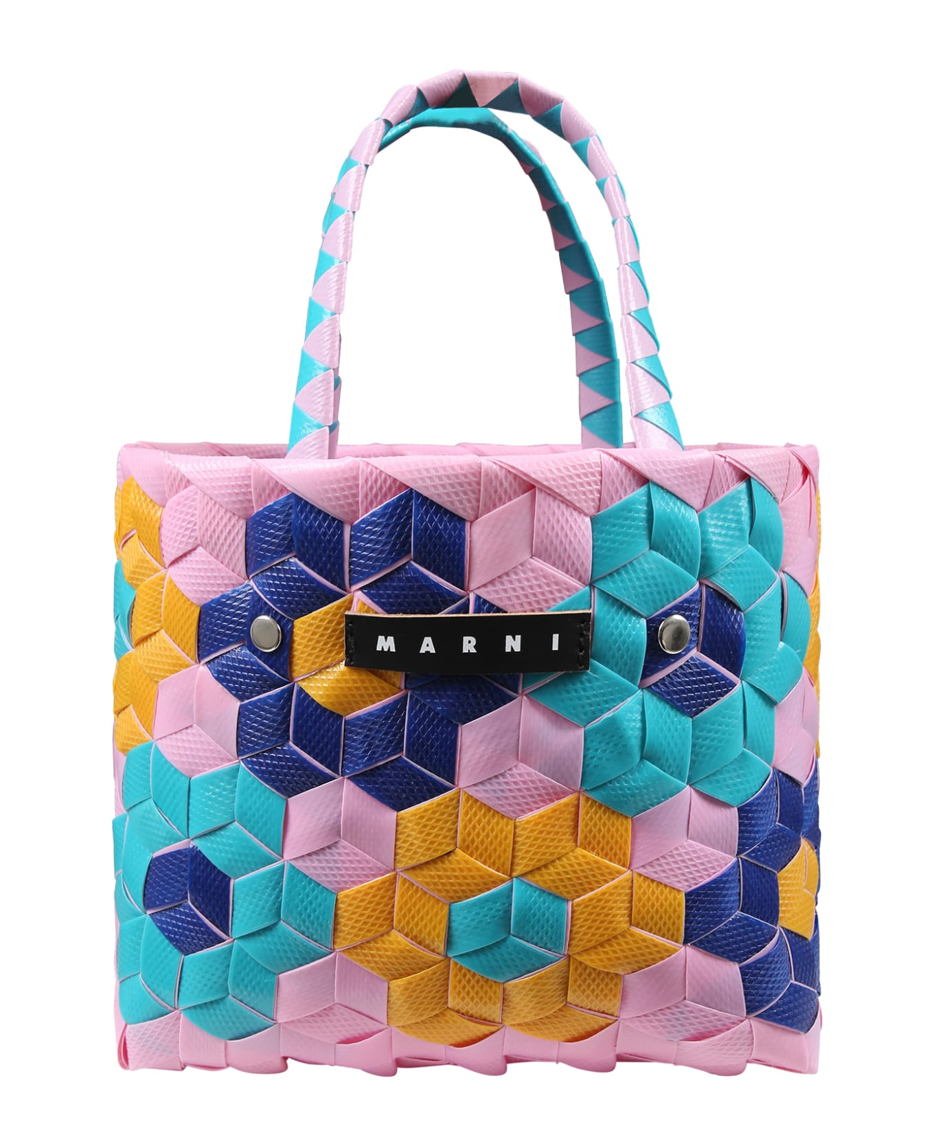 Marni Multicolor Bag For Girl With Logo - Pink アクセサリー＆ギフト