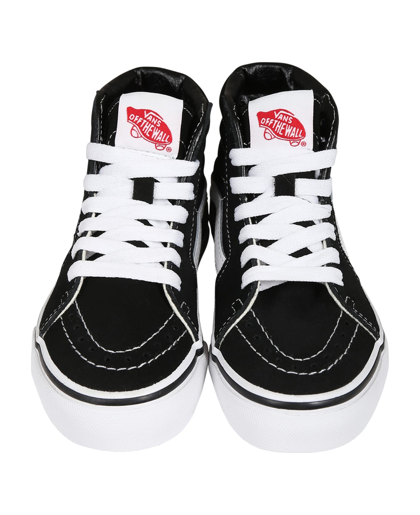 Vans Black Sk8-hi Sneakers For Kids - Black