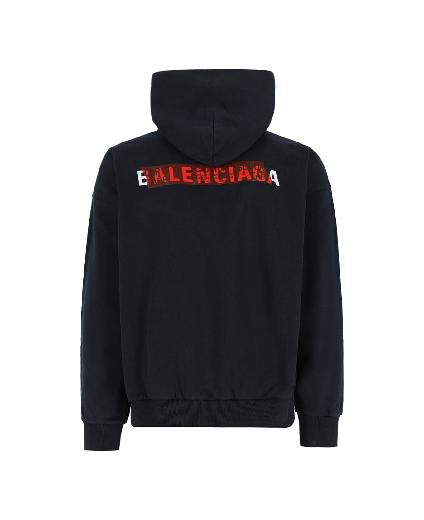 Balenciaga 
taped
 Hoodie - Black