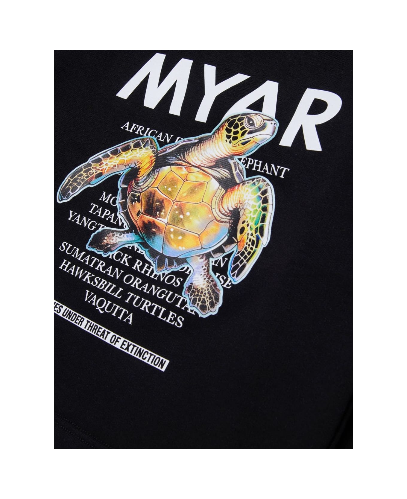 MYAR Cotton Blend Sweatshirt - Black
