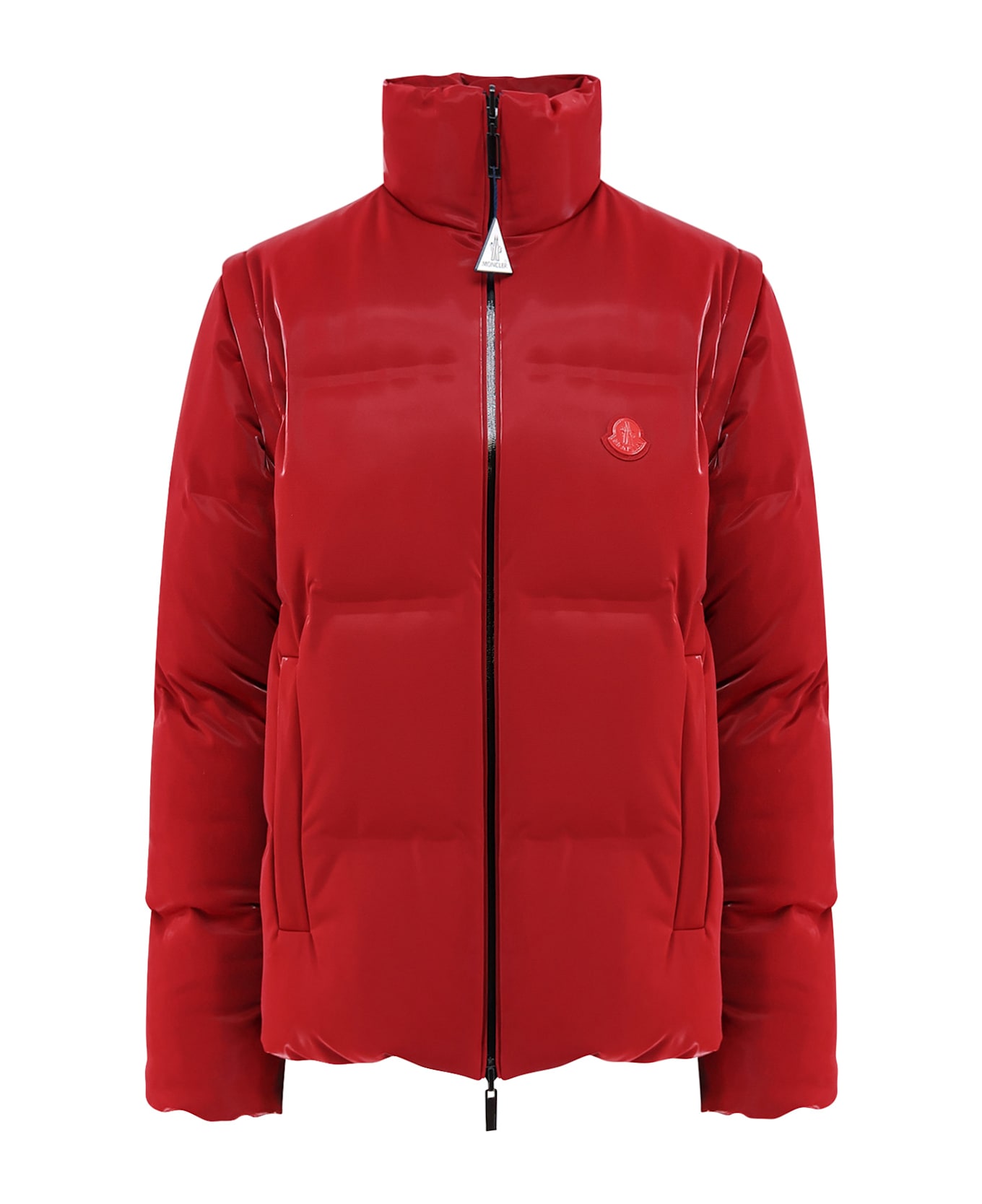 Moncler Genius Throttle 1 Moncler Asap Rocky Down Jacket - Red