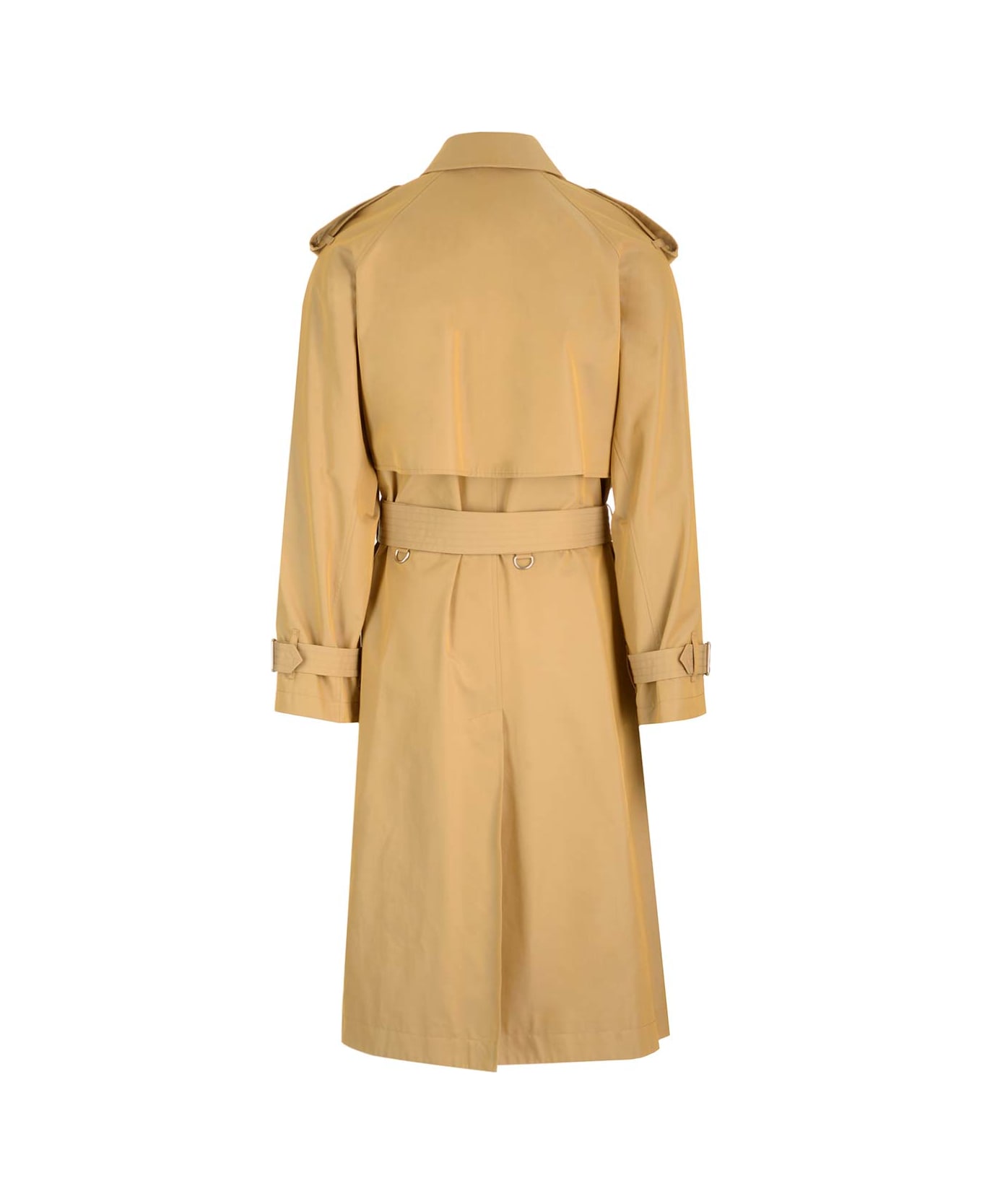 Burberry Long Trench Coat - Beige